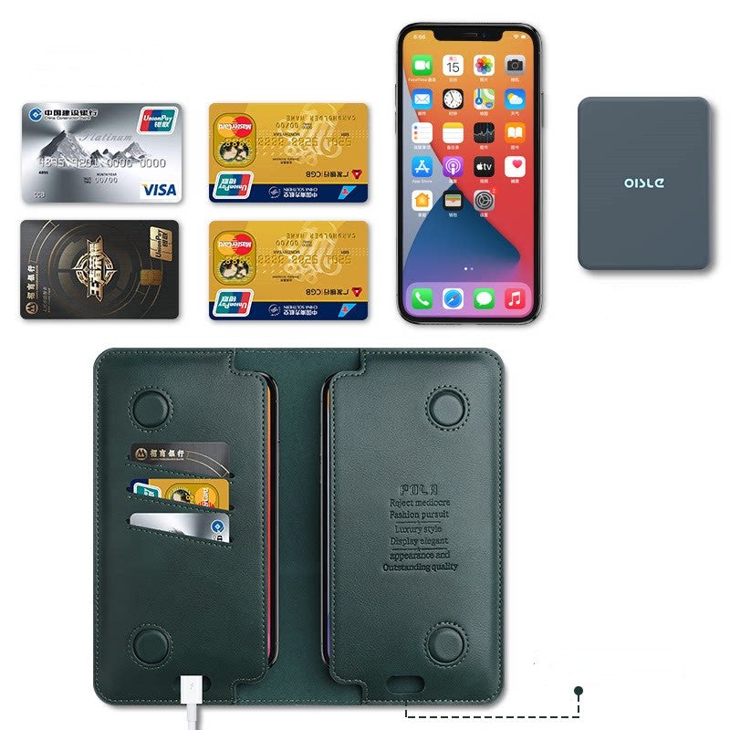 Doppel-Handytaschen-Portemonnaie
