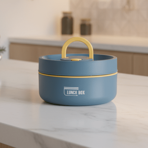 Doppelwandige, isolierte Lunchbox für langanhaltendes Warmhalten