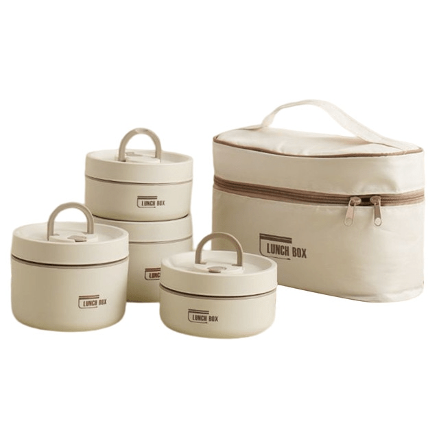 Doppelwandige, isolierte Lunchbox für langanhaltendes Warmhalten