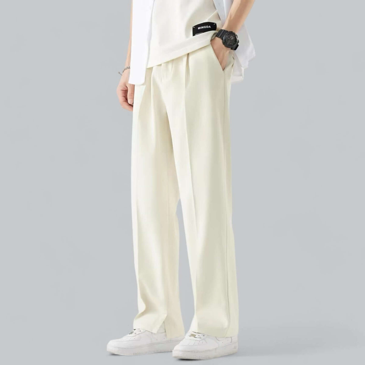Hose mit geradem Bein