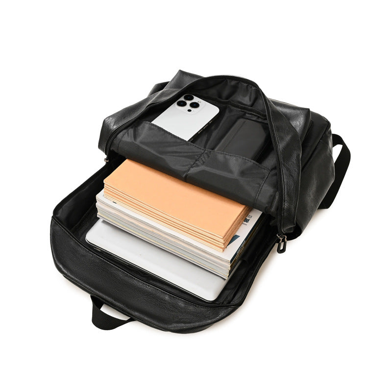 Eleganter Lederrucksack