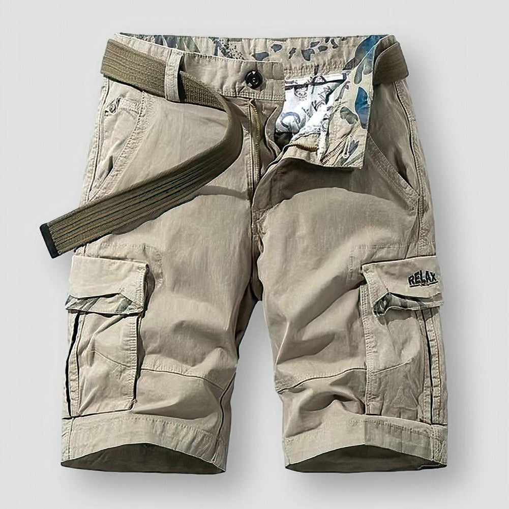 Elegante Cargo-Shorts mit mehreren Taschen und lockerer Passform