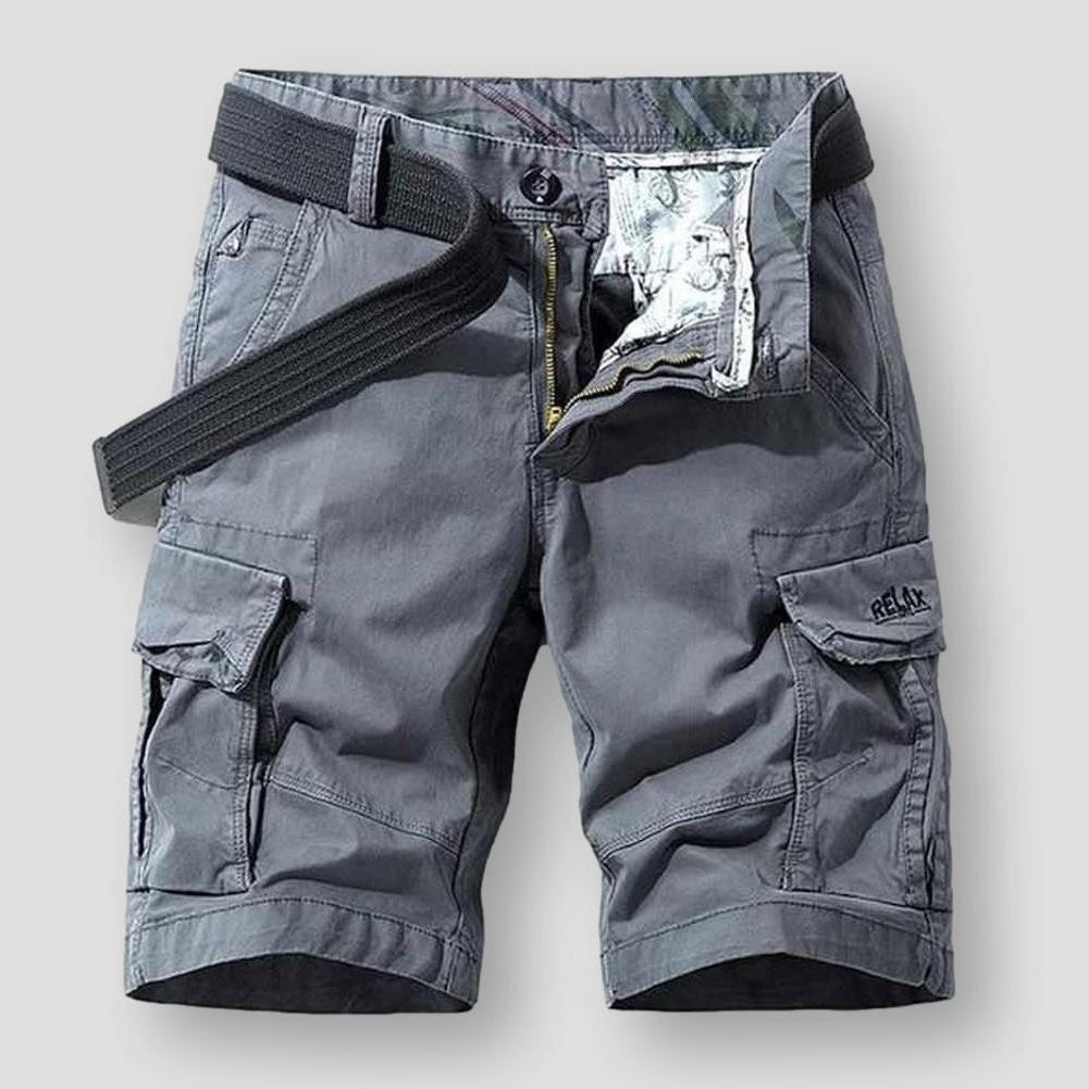 Elegante Cargo-Shorts mit mehreren Taschen und lockerer Passform