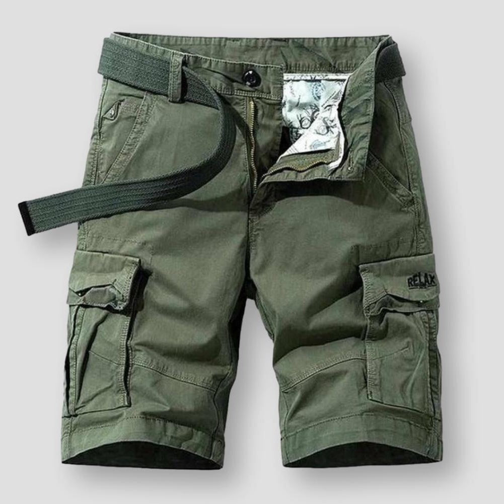 Elegante Cargo-Shorts mit mehreren Taschen und lockerer Passform