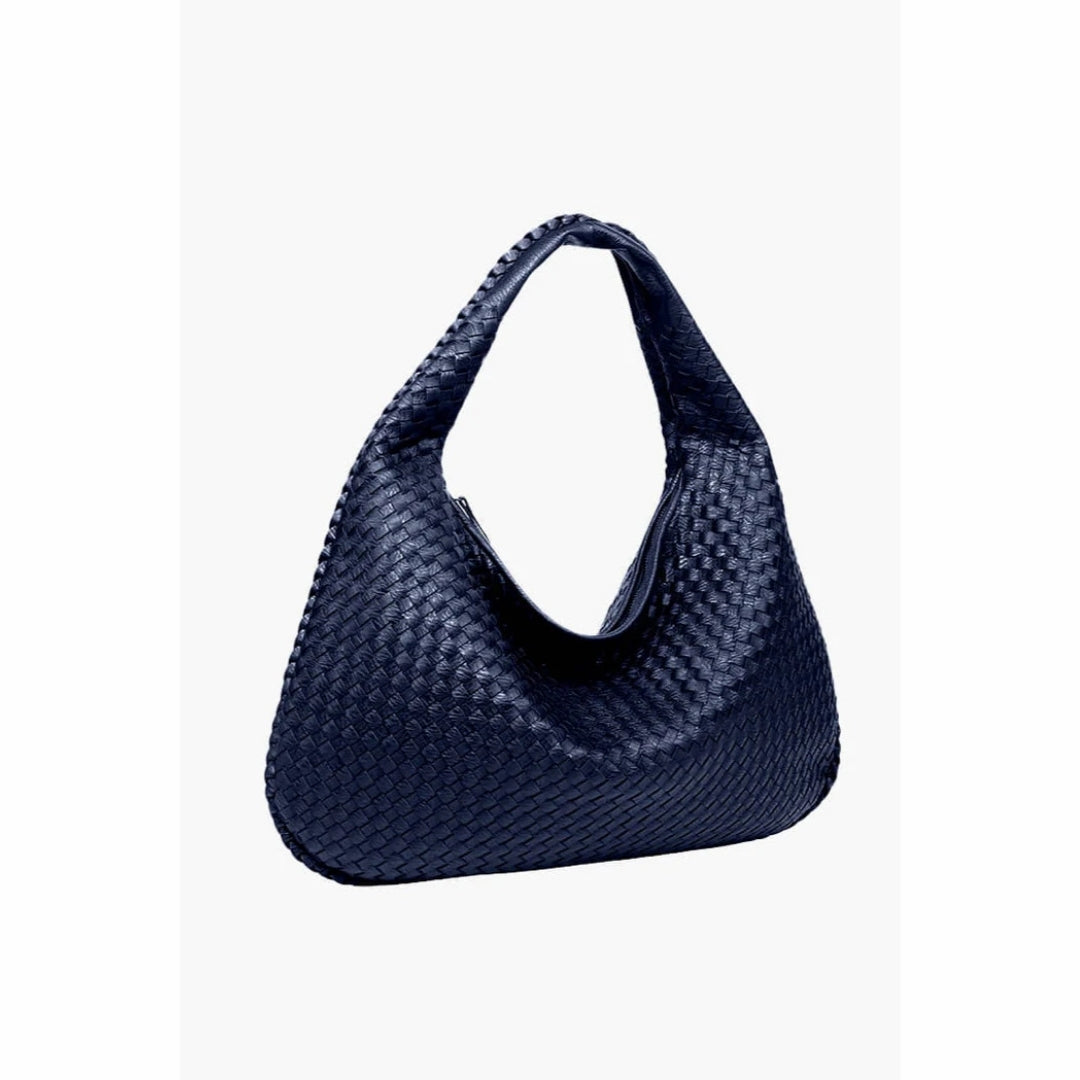 Elegante geflochtene Handtasche
