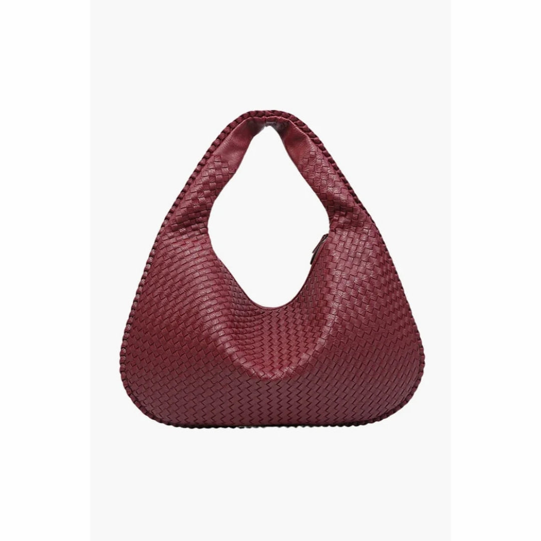 Elegante geflochtene Handtasche