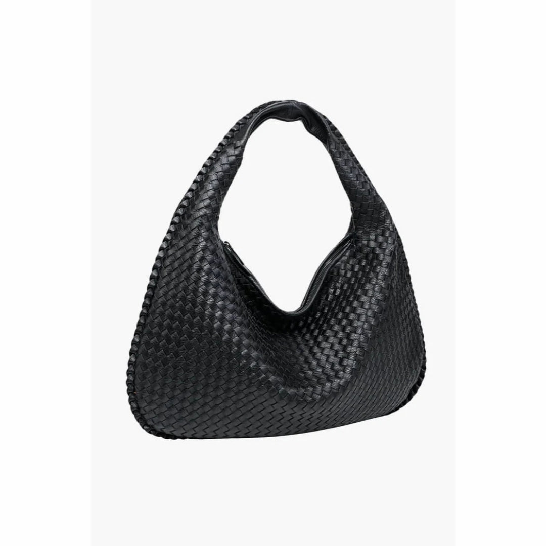 Elegante geflochtene Handtasche