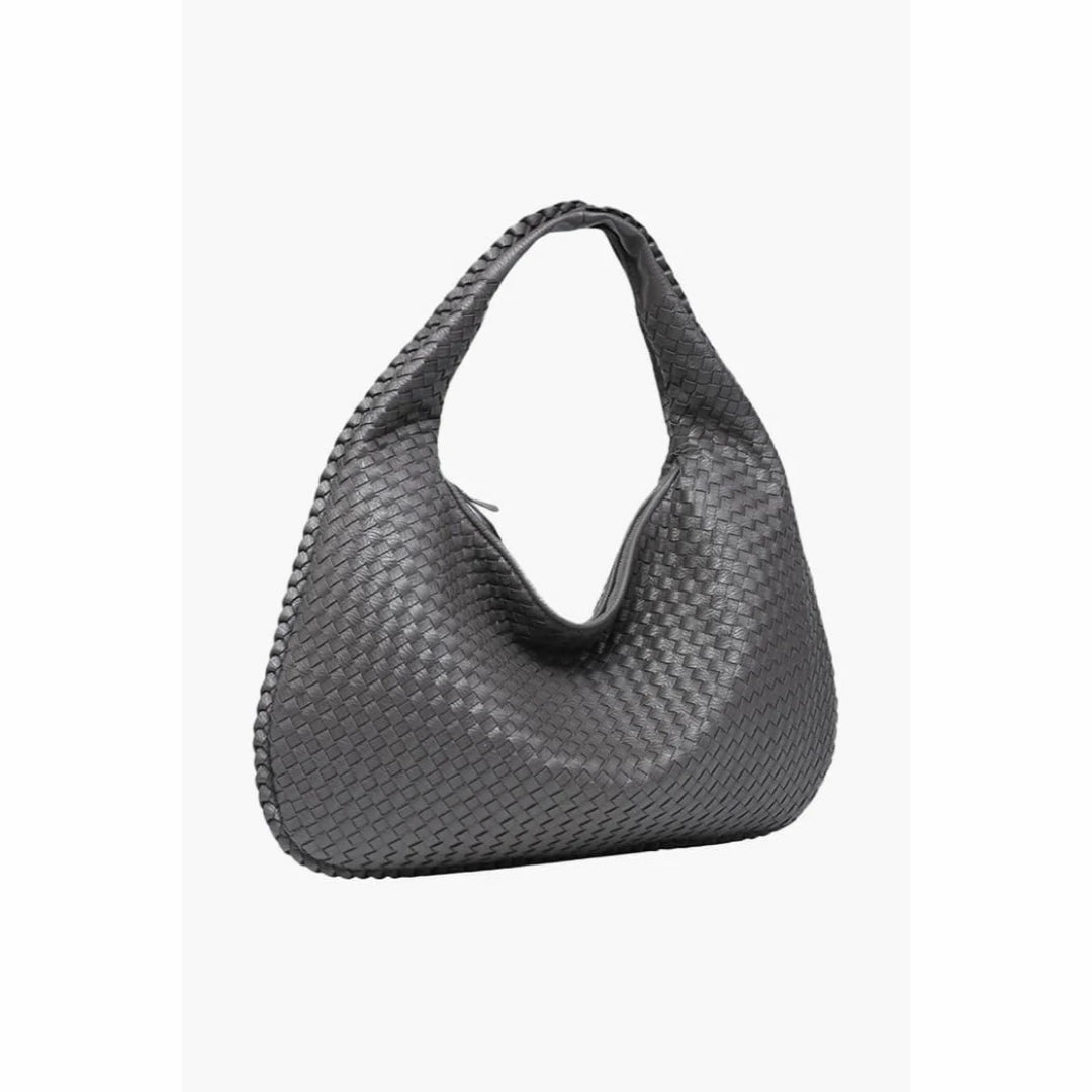 Elegante geflochtene Handtasche