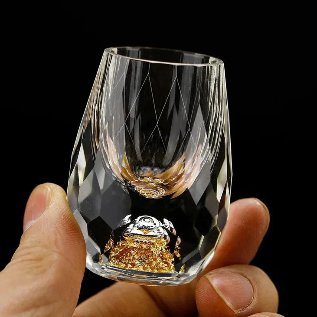 Elegantes Kristall Schnapsgläser Set