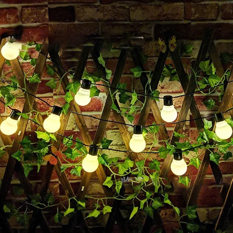 Elegante LED-Lichterkette für den Aussenbereich