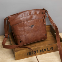 Elegante Damen-Ledertasche