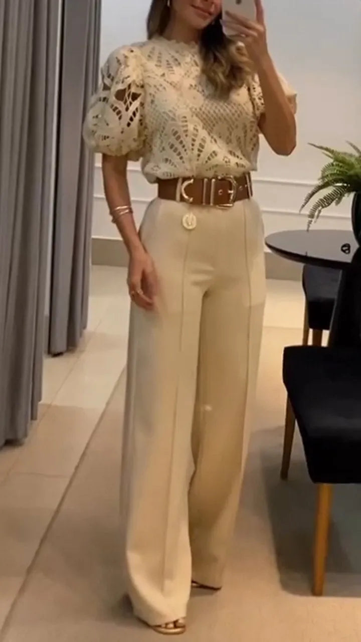 Elegantes Damen-Zweiteiler-Set