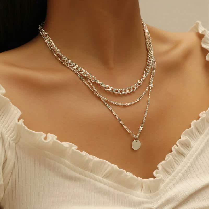 Elegante Damenhalskette