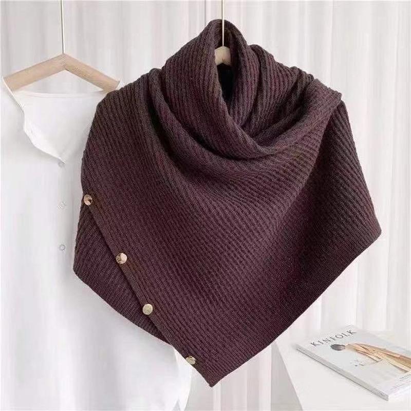 Eleganter Damenschal - Einfarbiges Design