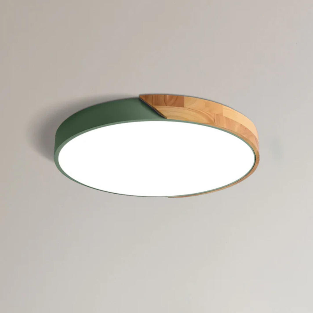 Elegante LED-Deckenlampe im skandinavischen Stil
