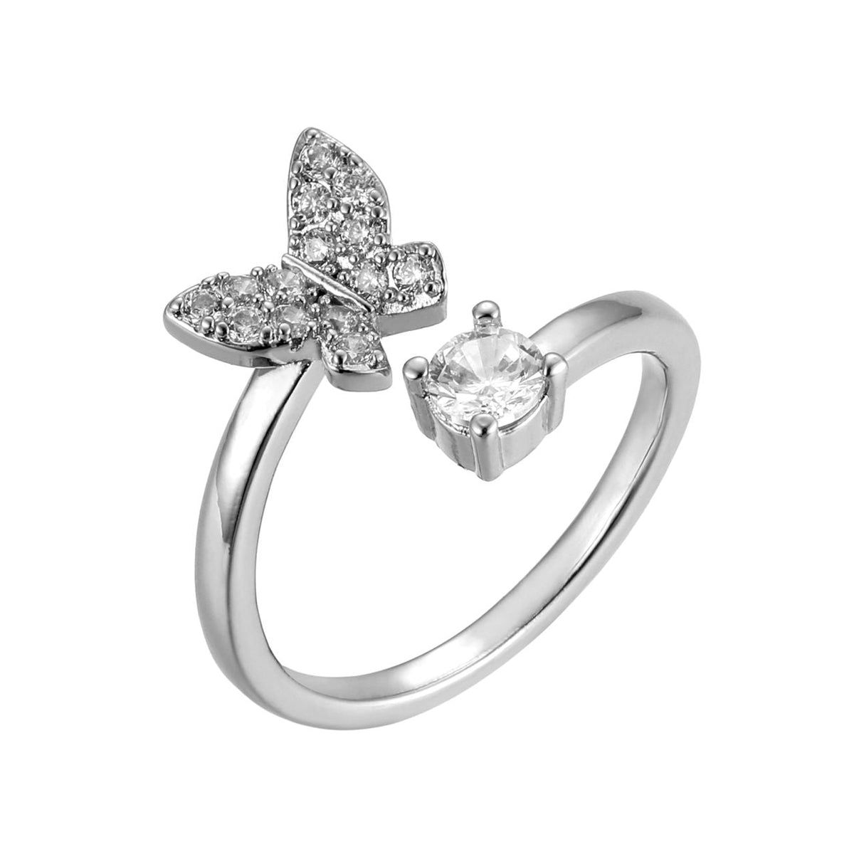 Eleganter, personalisierbarer Monogramm-Ring