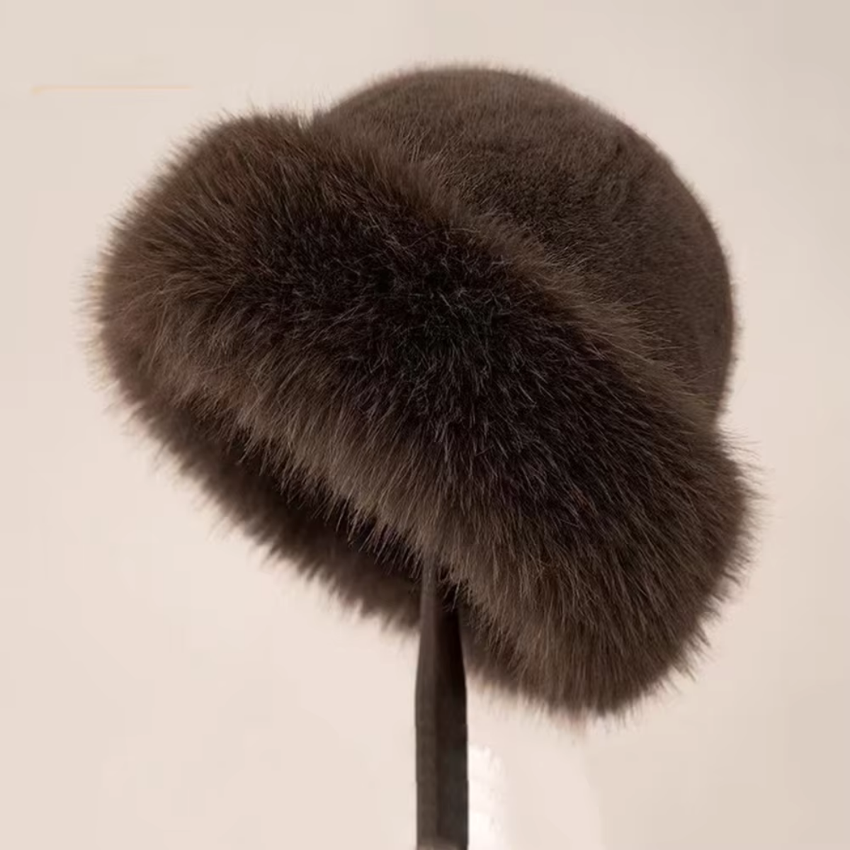 Elegante Pelzmütze