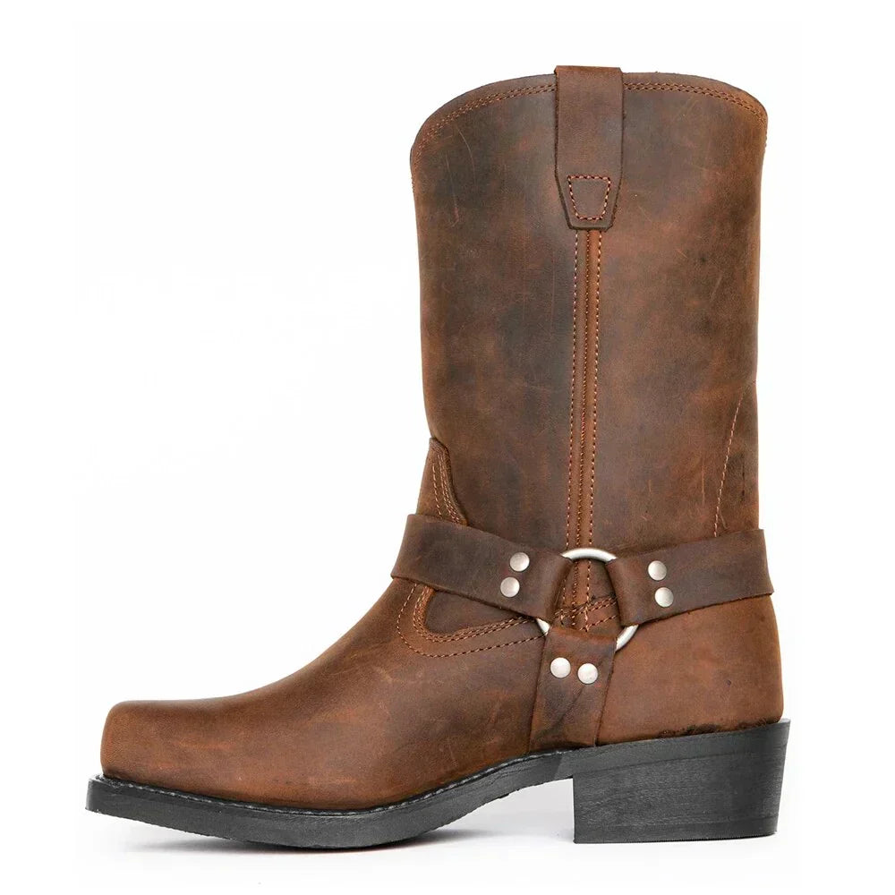 Eleganter wasserdichter Herren-Cowboystiefel