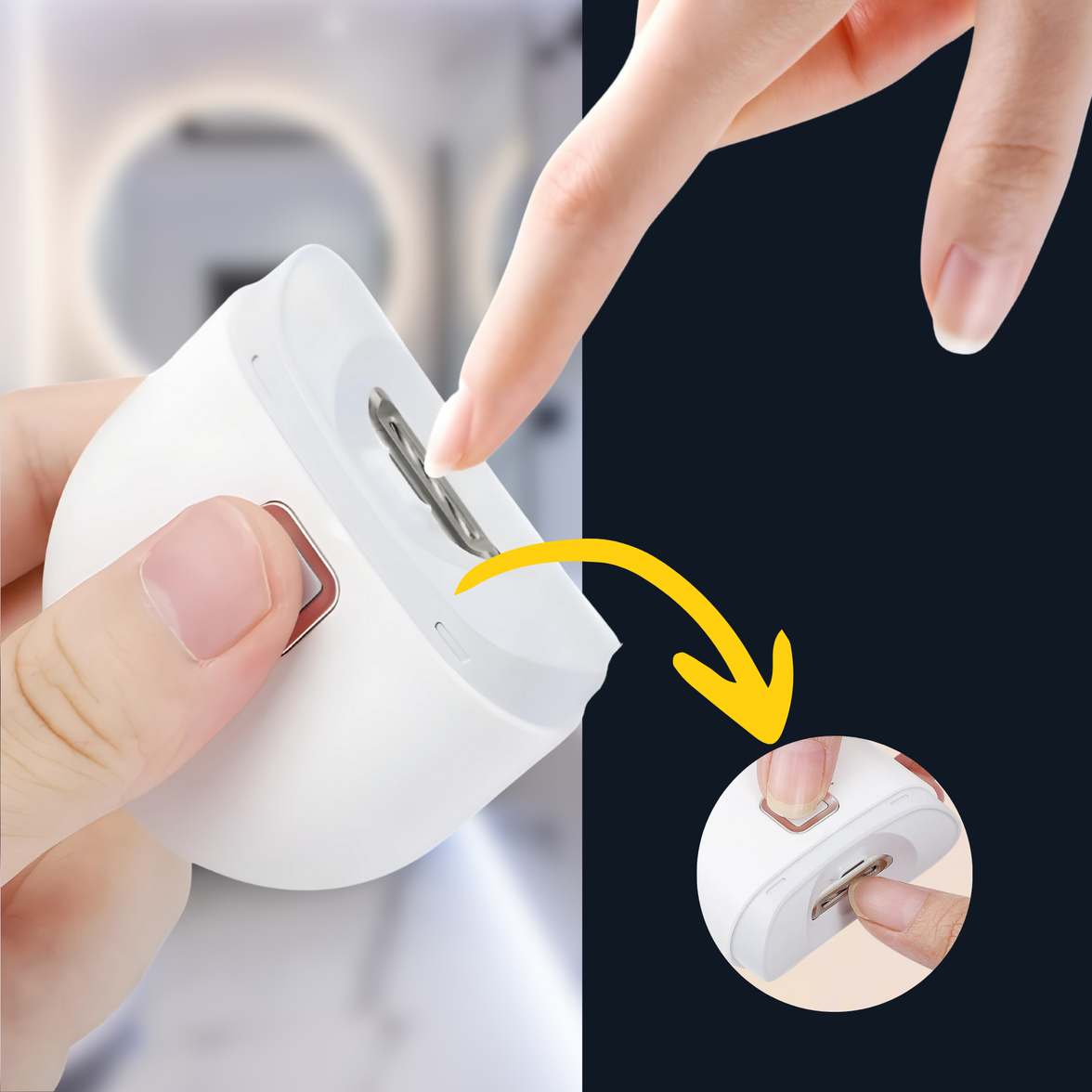 Elektrischer Nagelknipser