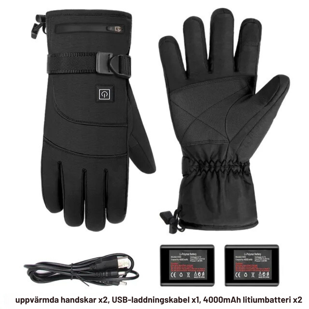Elektrisch beheizbare Handschuhe mit 3M-Isolierung