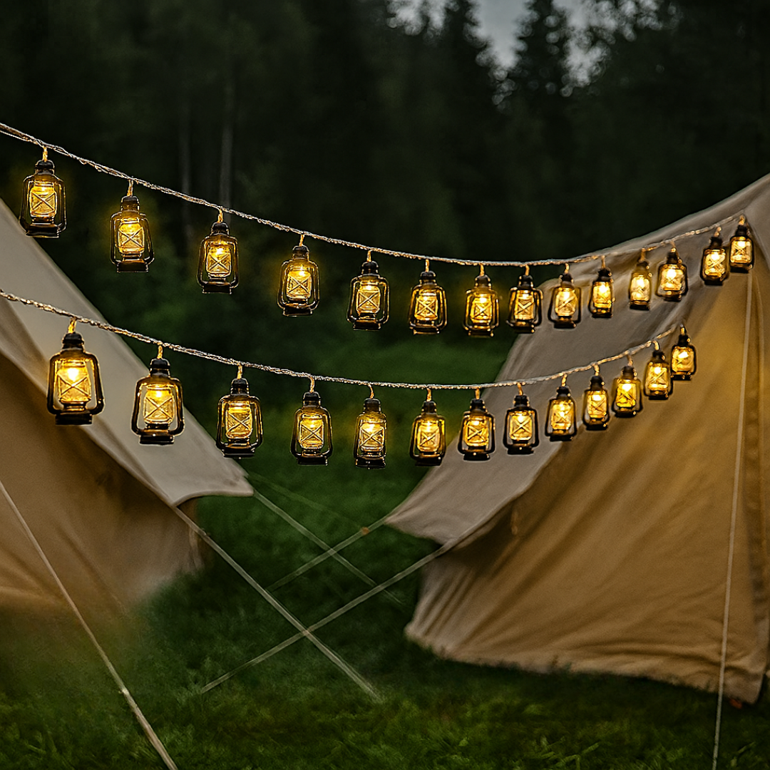 EmberGlow Laternen-Lichterkette