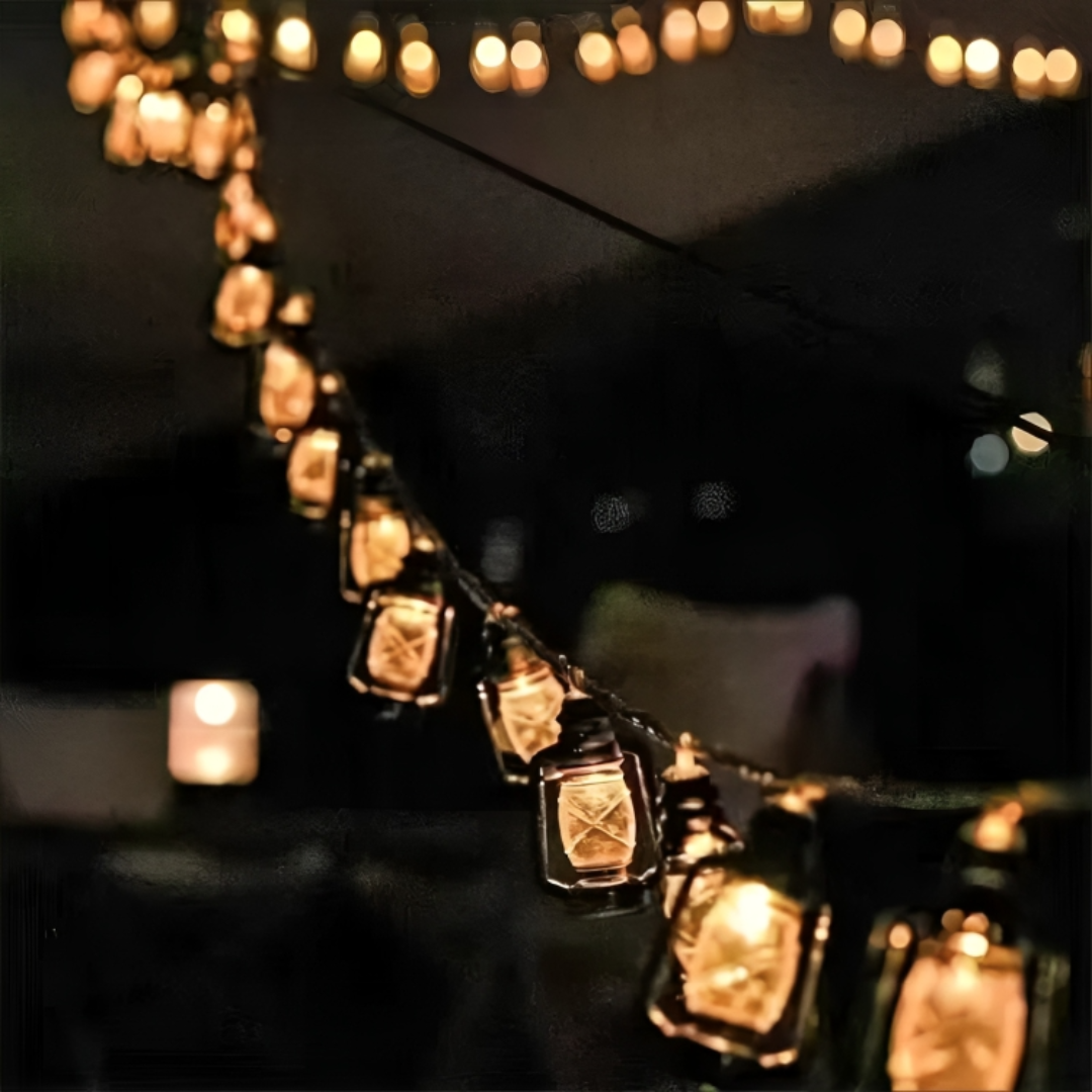 EmberGlow Laternen-Lichterkette