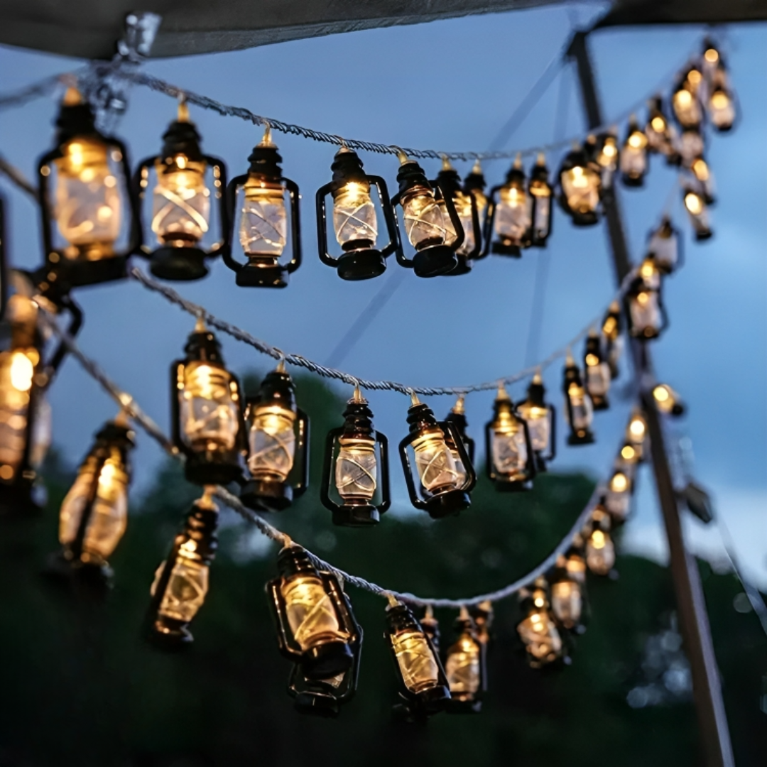 EmberGlow Laternen-Lichterkette