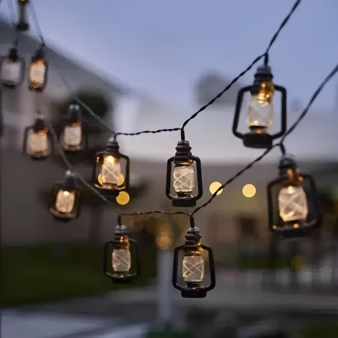 EmberGlow Laternen-Lichterkette