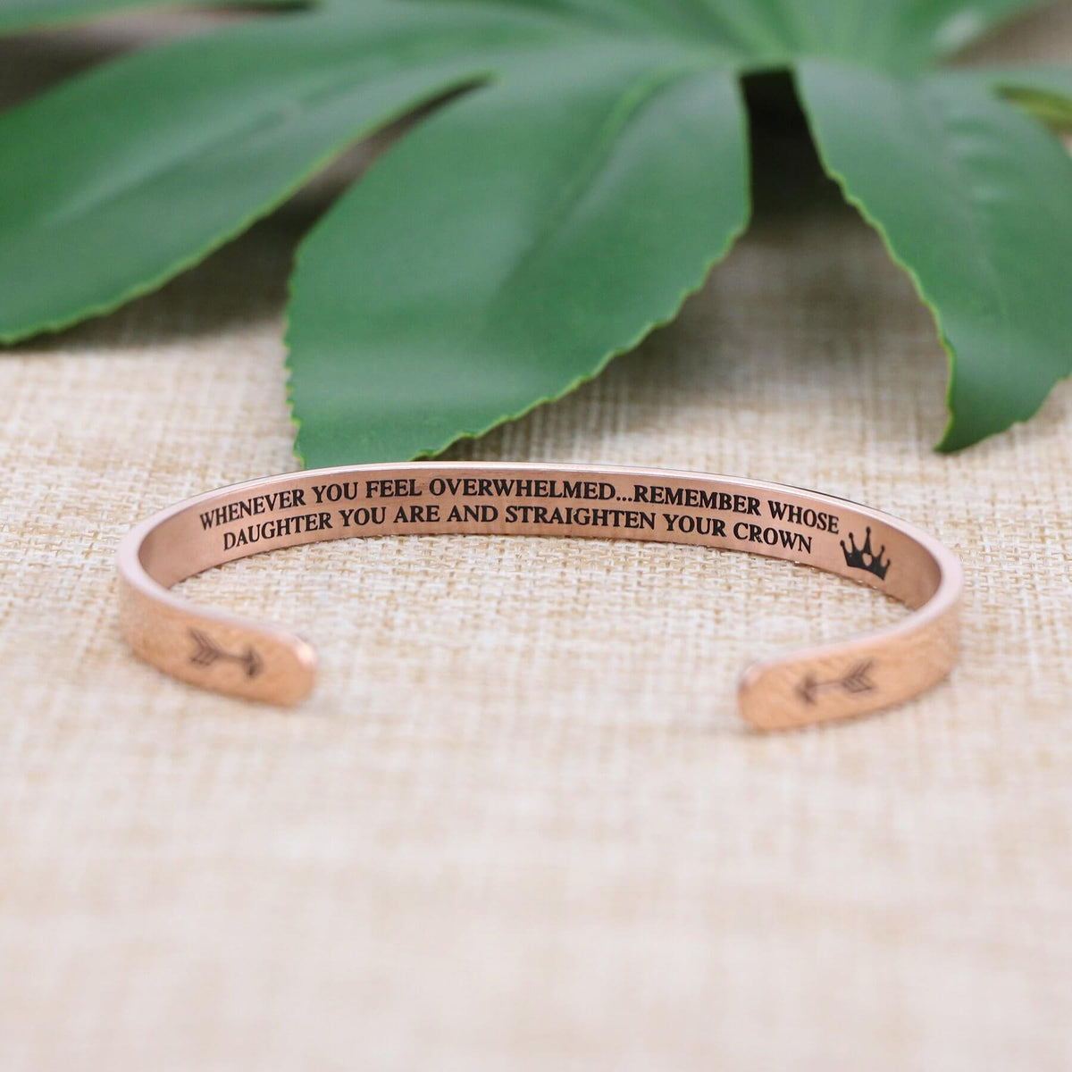 Erinnere dich, wessen Tochter du bist, und richte deine Krone | Armband