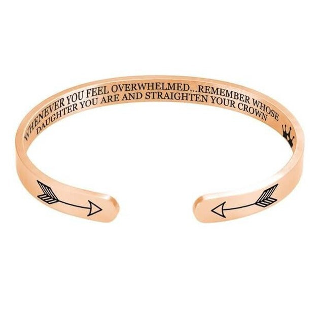 Erinnere dich, wessen Tochter du bist, und richte deine Krone | Armband
