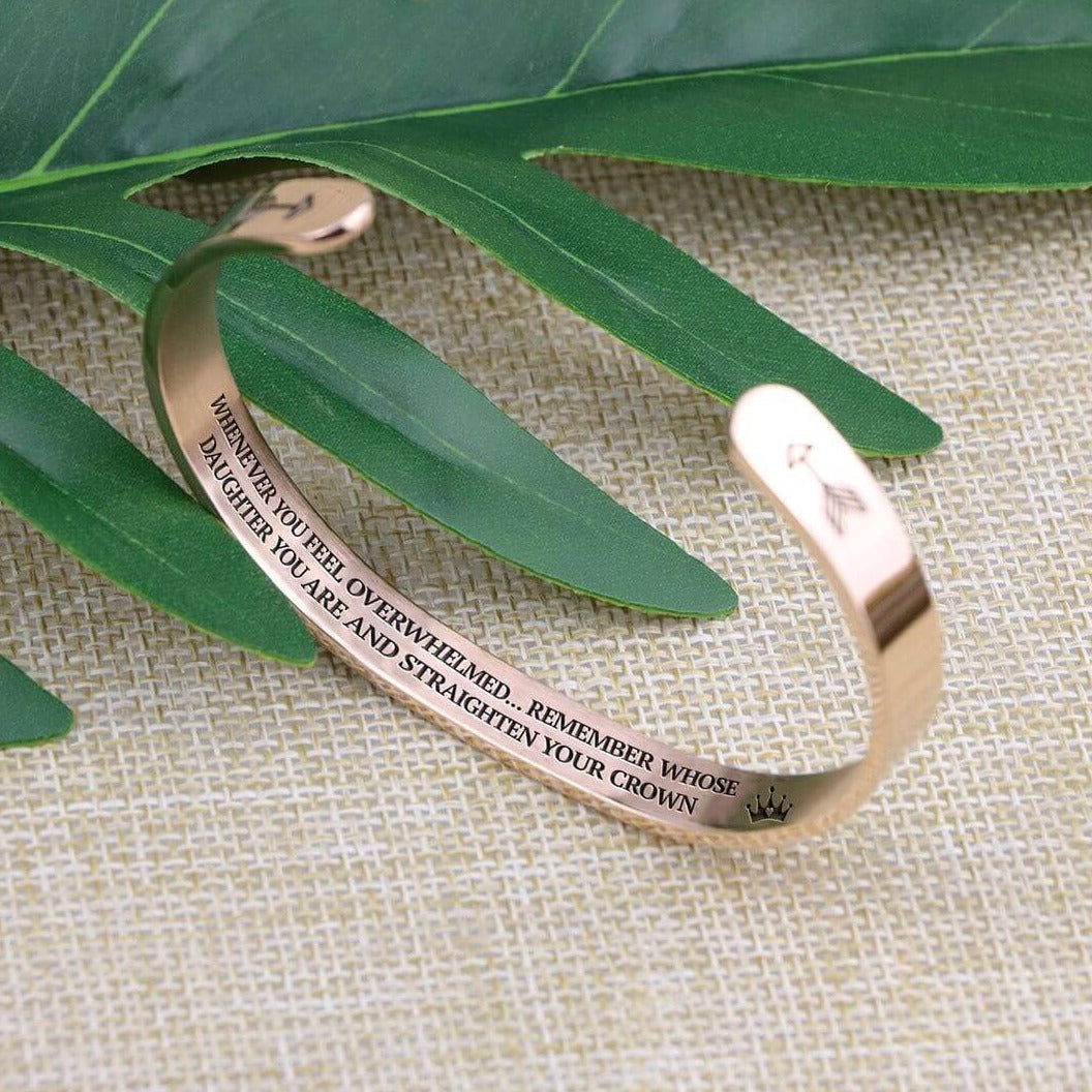 Erinnere dich, wessen Tochter du bist, und richte deine Krone | Armband