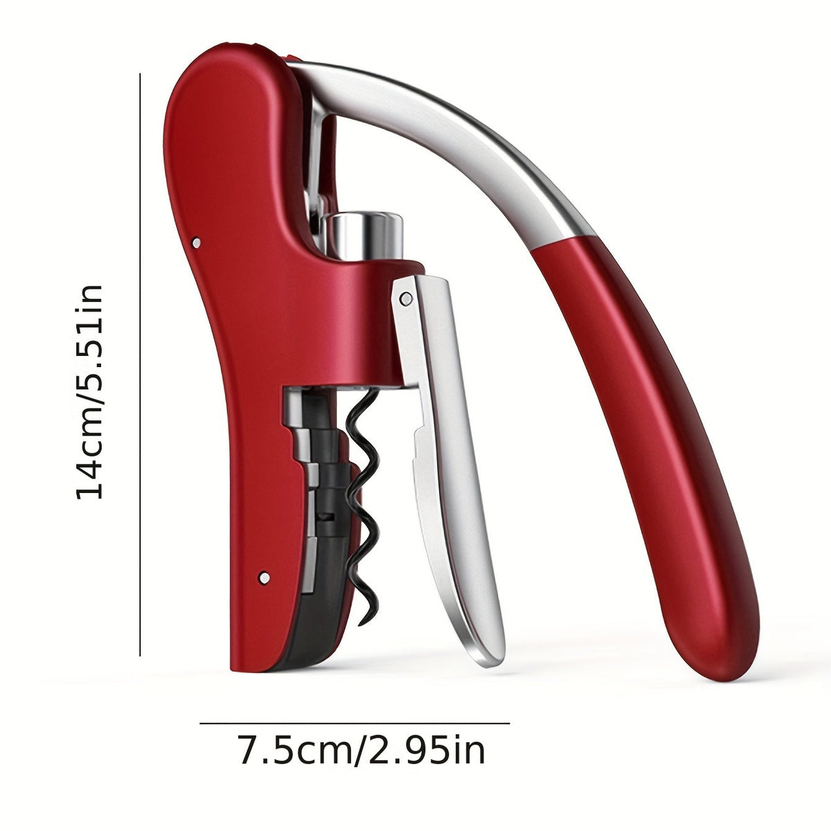 Ergonomischer Korkenzieher für Wein – Einfaches und sicheres Öffnen
