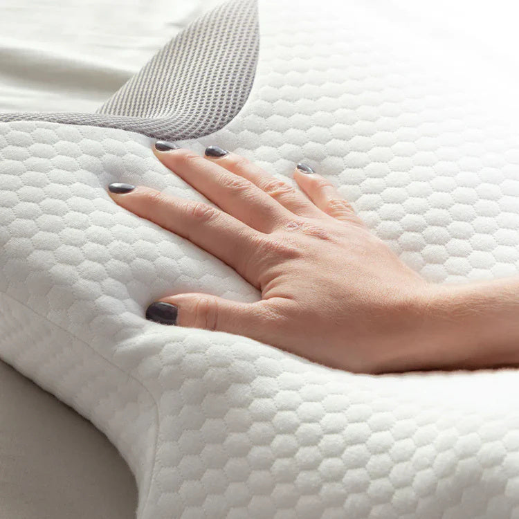 Ergonomisches und bequemes orthopädisches Nackenkissen