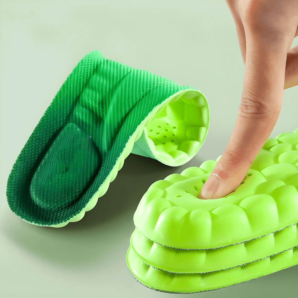 Ergonomische stossdämpfende Einlegesohlen für Laufschuhe