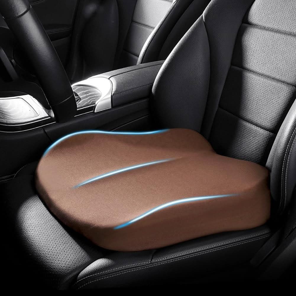 Ergonomisches Autositzkissen für bessere Sicht und Komfort