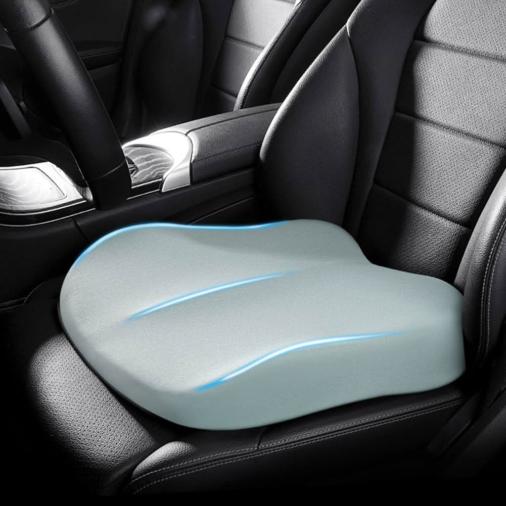 Ergonomisches Autositzkissen für bessere Sicht und Komfort
