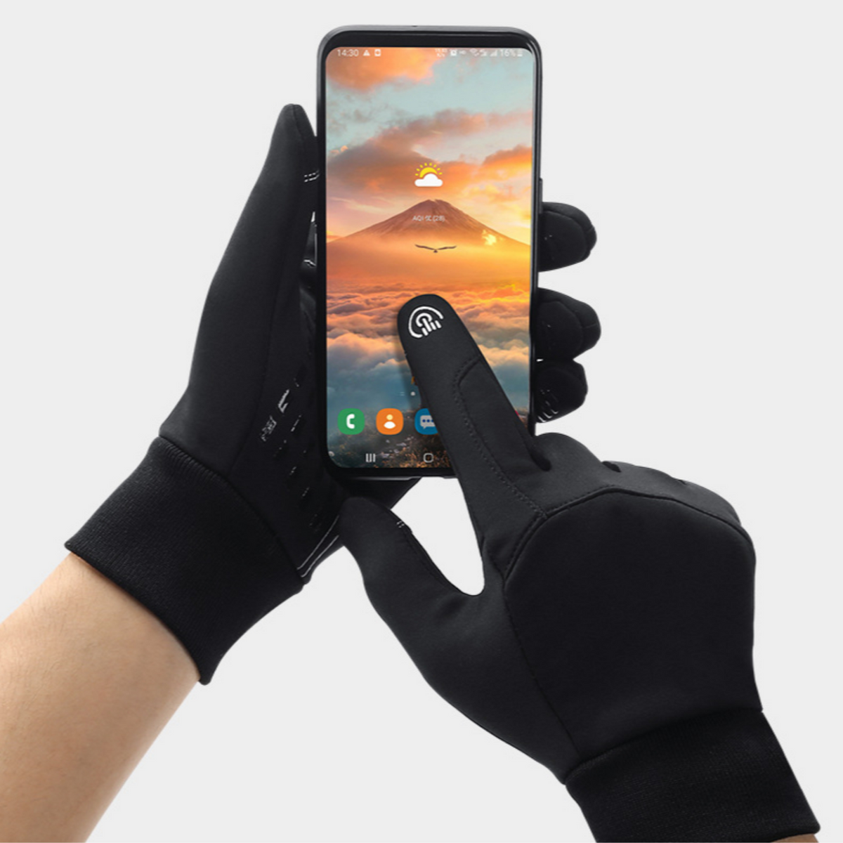 Touchscreen-Handschuhe – nutzen Sie Ihr Smartphone, während Ihre Hände trocken und warm bleiben