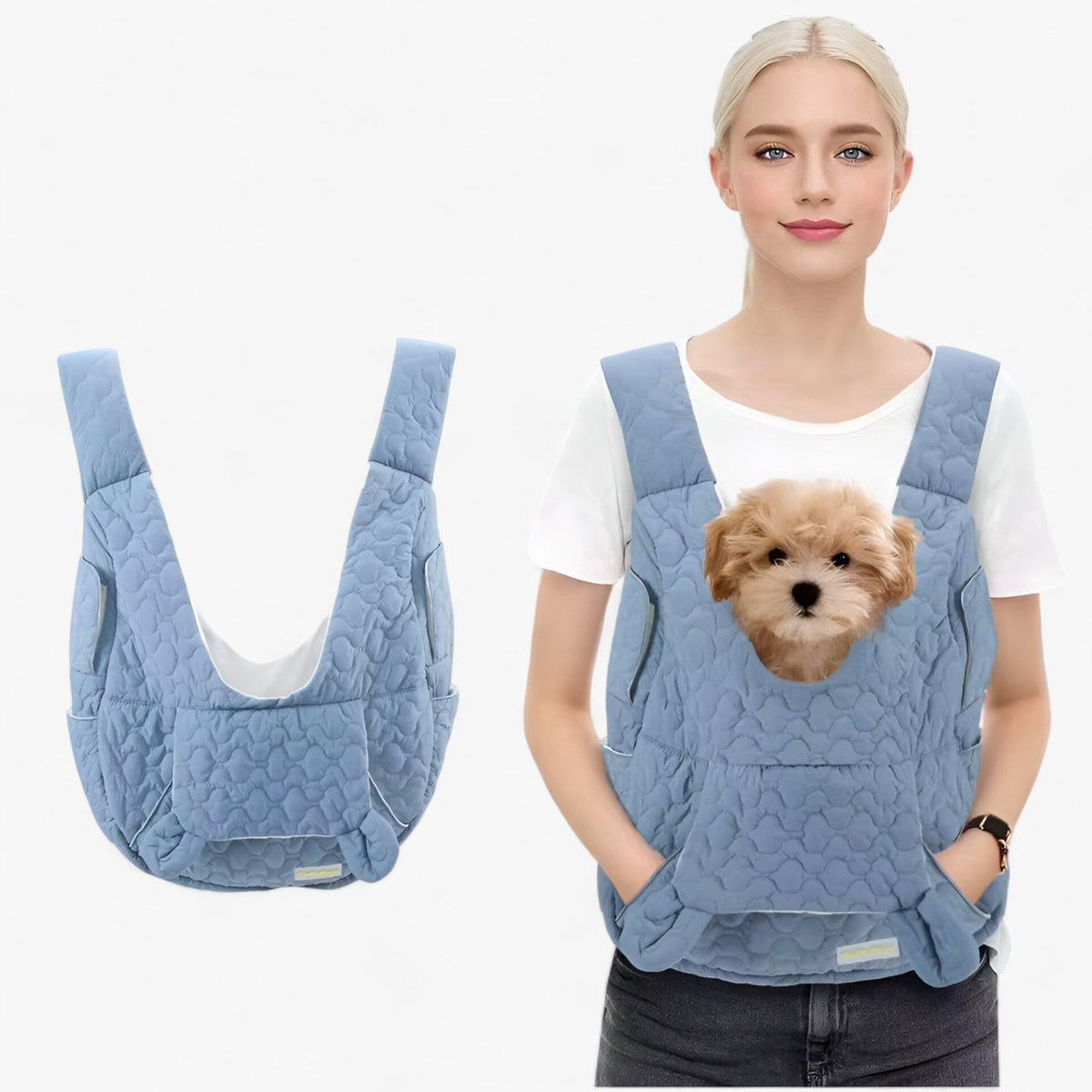 Extra geräumiger Haustiertransport-Rucksack – wasserdicht, winddicht und reisetauglich für Katzen und Hunde