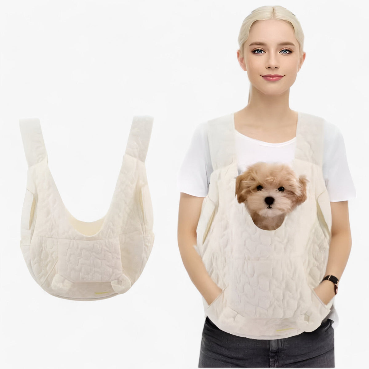 Extra geräumiger Haustiertransport-Rucksack – wasserdicht, winddicht und reisetauglich für Katzen und Hunde