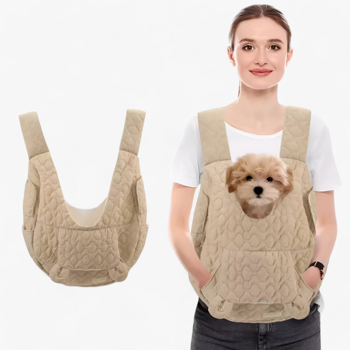 Extra geräumiger Haustiertransport-Rucksack – wasserdicht, winddicht und reisetauglich für Katzen und Hunde