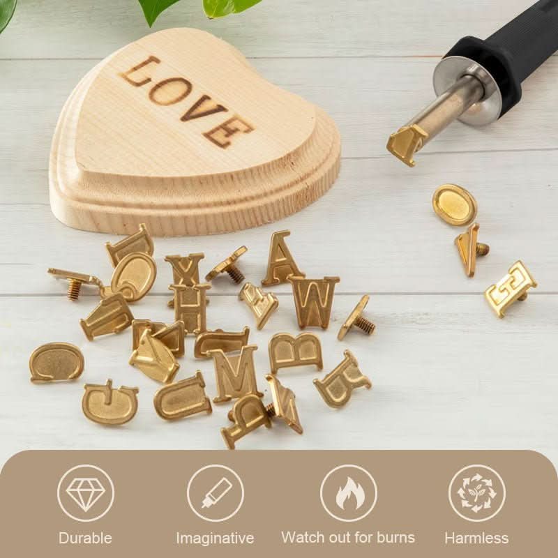 Holz-, Leder- und Metallgravur- und Brandmalerei-Set mit einstellbarer Temperatur für DIY-Bastelarbeiten