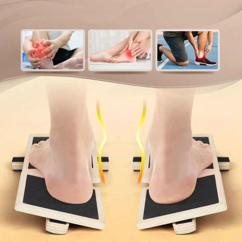 Balance Board aus Holz für Knöchel- und Beinstabilität