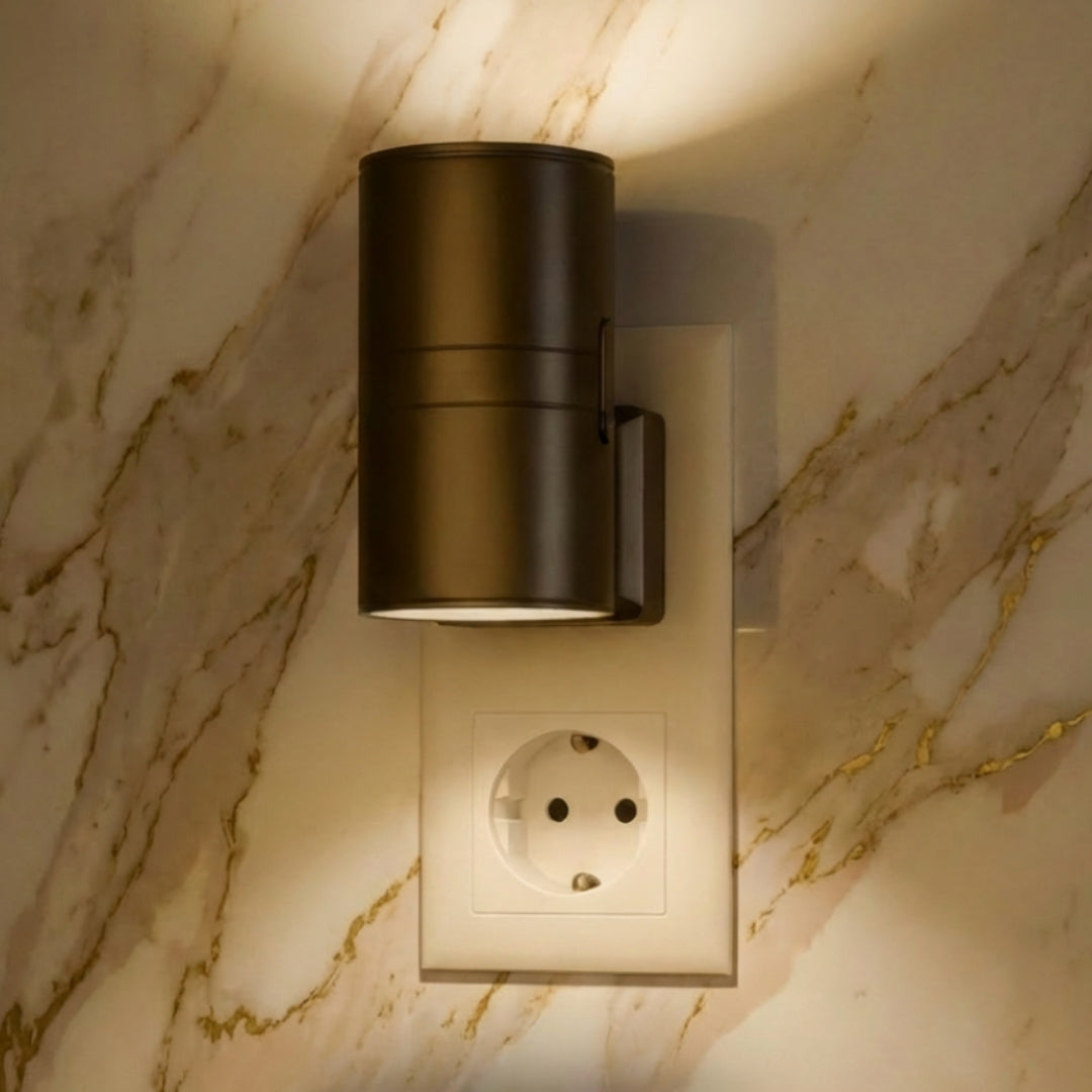 Wandlampe Nachtlicht mit Sensor und warmem Licht für die Steckdose