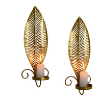 Wandlampe mit Blattmuster für moderne Innenräume