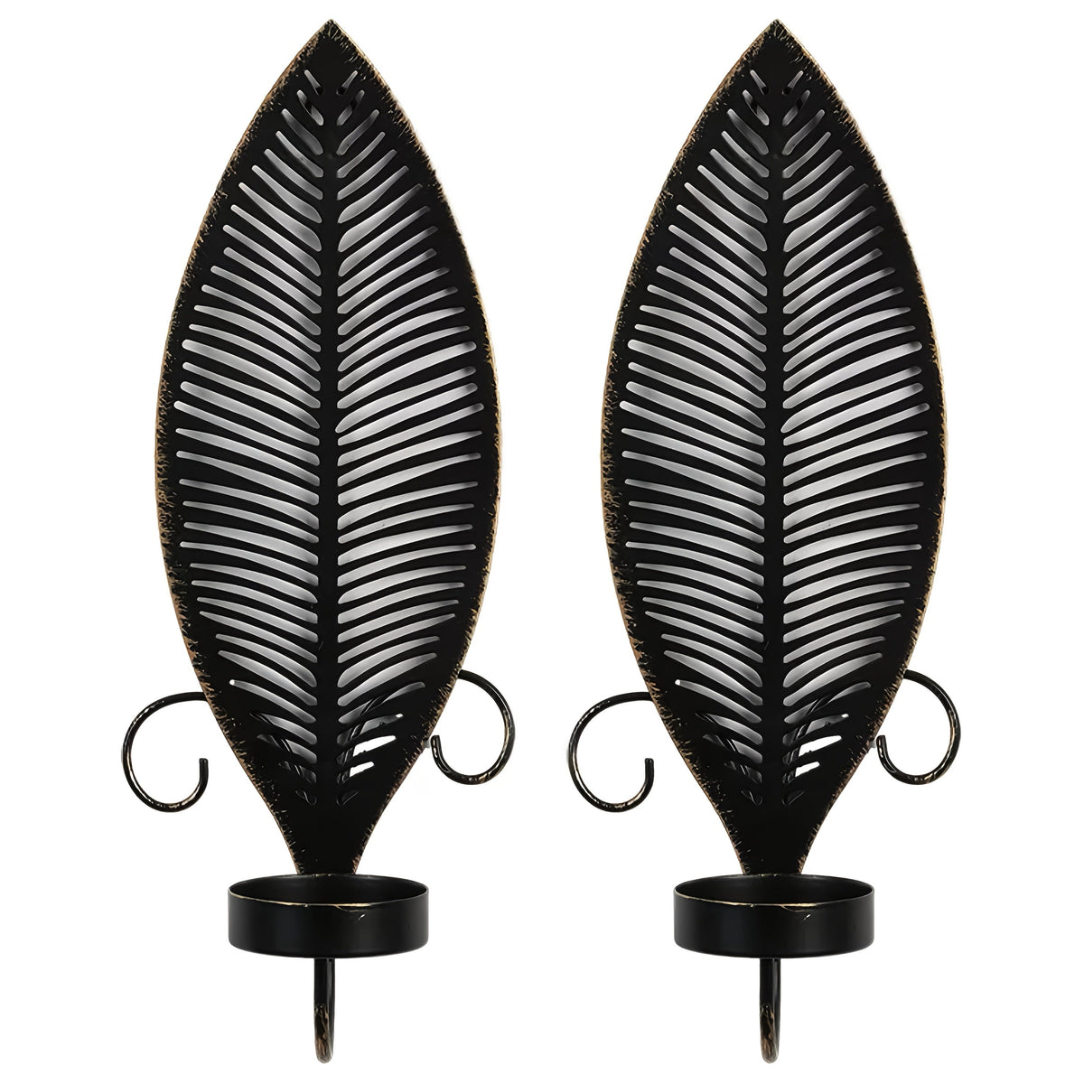 Wandlampe mit Blattmuster für moderne Innenräume