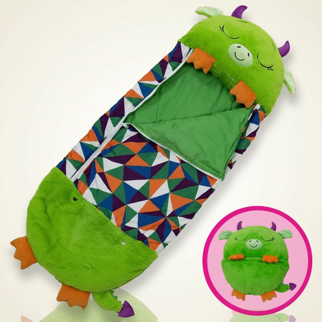 Faltbarer Kinderschlafsack in Tierform – Snoozi
