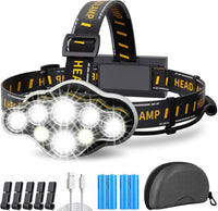 Stirnlampe 18000 Lumen
