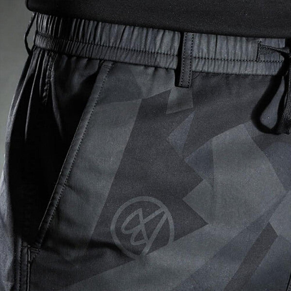 Schwarze Cargohose im Streetwear-Stil mit bequemer Passform