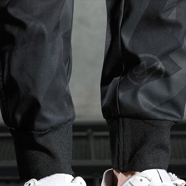 Schwarze Cargohose im Streetwear-Stil mit bequemer Passform