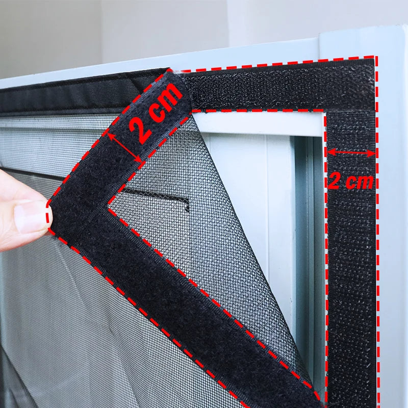 Schwarzes Fliegengitter aus Glasfasergewebe für Fenster